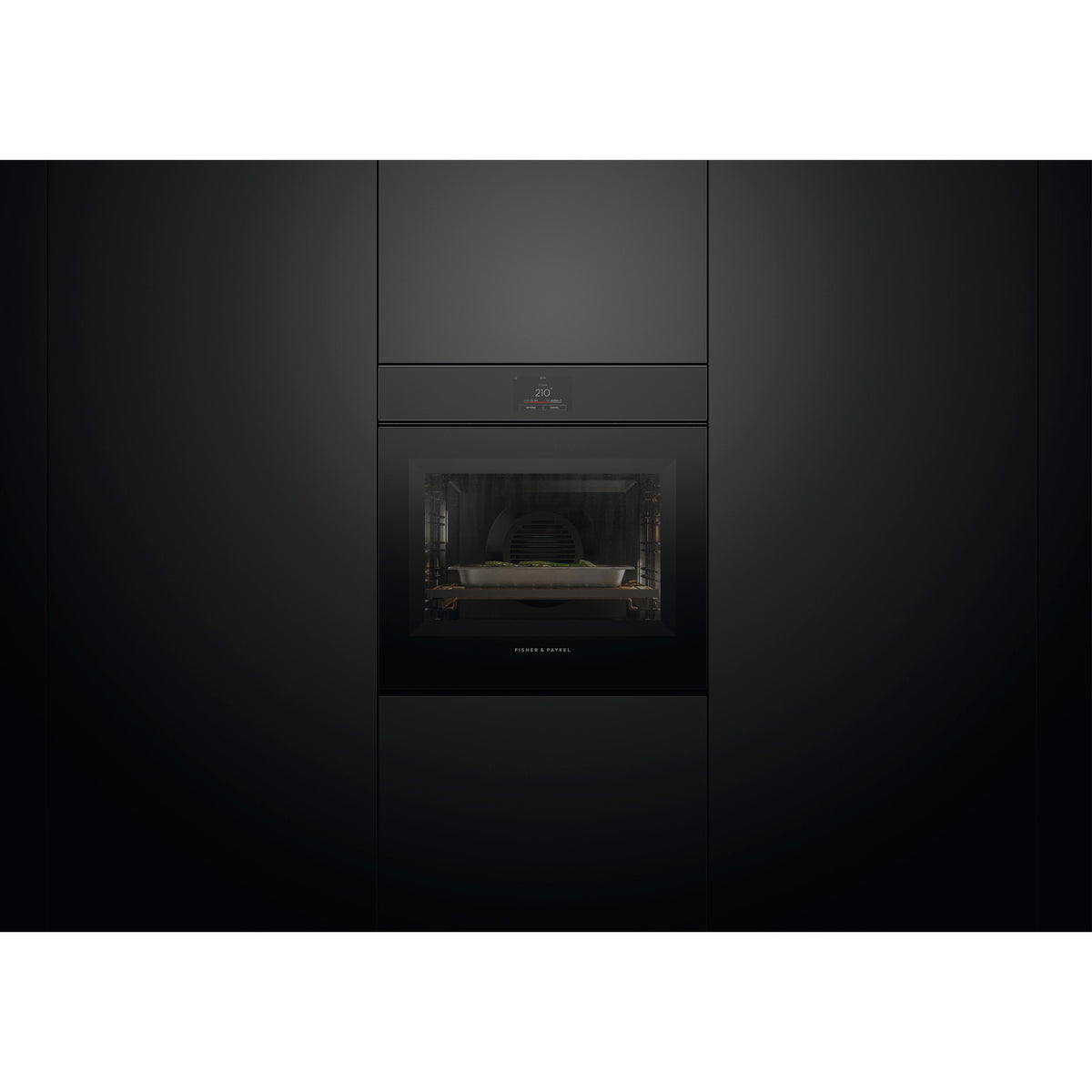  Fisher & Paykel 24-inch Built-in Steam Wall Oven with Convection Technology OS24SMTNB1 IMAGE 7