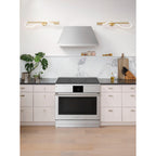  Monogram 36-inch Freestanding Induction Range with Wi-Fi Built-in ZHP365ETVSS IMAGE 9