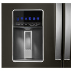  Whirlpool 36-inch, 26.2 cu. ft. French 4-Door Refrigerator with External Water and Ice Dispensing System WRMF7736PV IMAGE 4