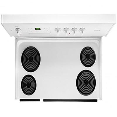  Frigidaire 40-inch Freestanding Electric Range FFEF4015LW IMAGE 2
