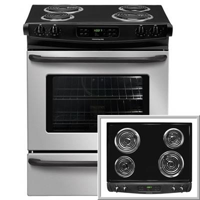  Frigidaire 30-inch Slide-In Electric Range FFES3015LS IMAGE 2