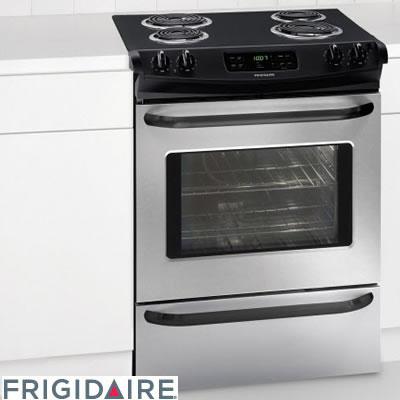  Frigidaire 30-inch Slide-In Electric Range FFES3015LS IMAGE 3