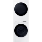  Samsung Bespoke Stacked Washer/Dryer Electric Laundry Center with Wi-Fi WH46DBH100EWAC IMAGE 1