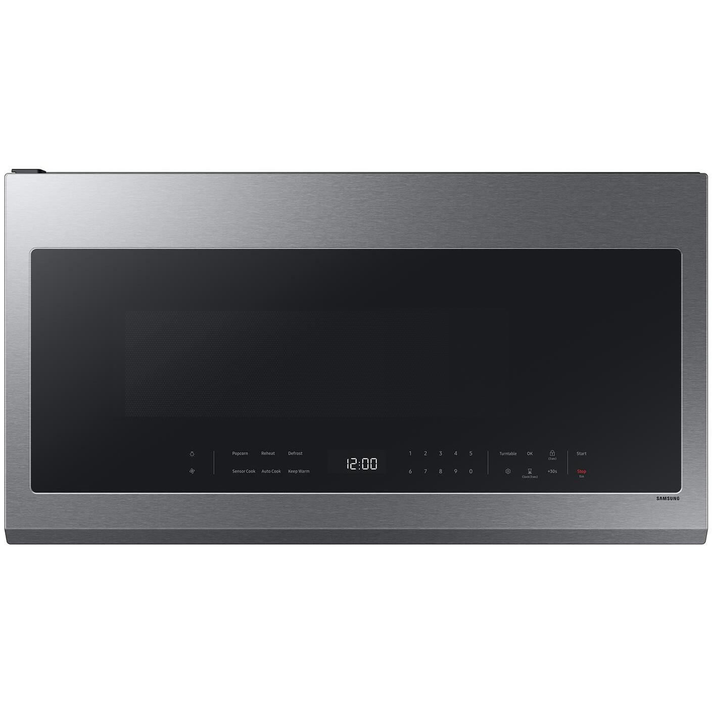  Samsung Smart 30-inch, 2.1 cu. ft. Over-the-Range Microwave ME21DG6300SR/AC IMAGE 1