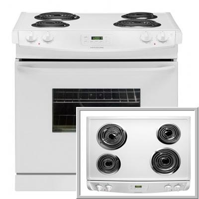  Frigidaire 30-inch Drop-In Electric Range FFED3005LW IMAGE 2