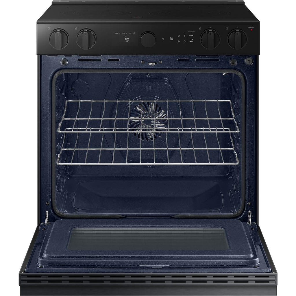  Samsung 6.3 cu. ft. Bespoke Smart Slide-In Electric Range NSE6DG8500MT/AC IMAGE 5