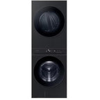  Samsung Bespoke 5.3 cu. ft. Stacked Washer/Dryer Electric Laundry Center Hub with Auto Dispenser WH46DBH550EVAC IMAGE 1