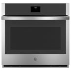  GE 30-inch, 5.0 cu. ft. built-in Single Wall Oven with True European Convection JTS5000SVSS IMAGE 1