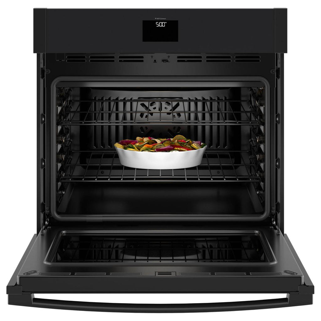  GE 30-inch, 5.0 cu. ft. built-in Single Wall Oven with True European Convection JTS5000SVSS IMAGE 2
