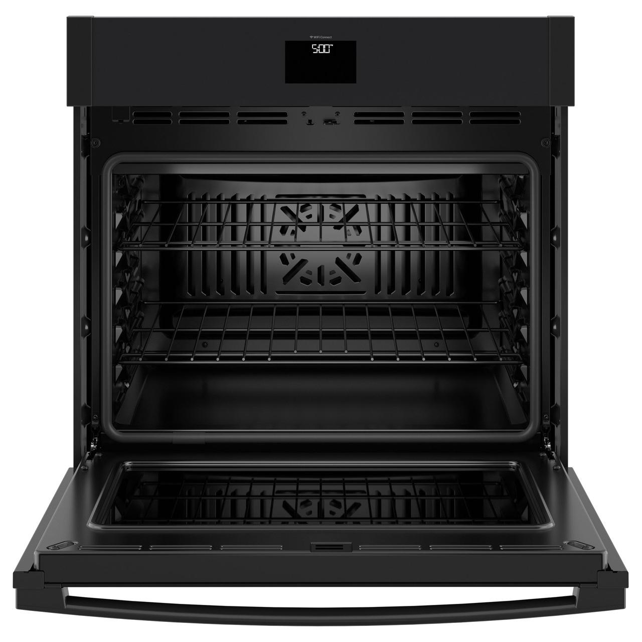  GE 30-inch, 5.0 cu. ft. built-in Single Wall Oven with True European Convection JTS5000SVSS IMAGE 3