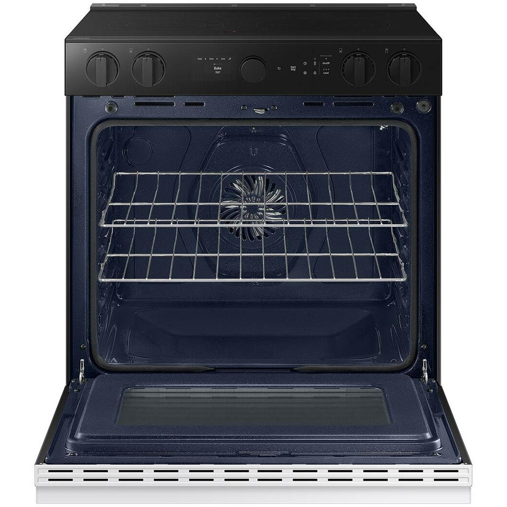  Samsung 6.3 cu. ft. Bespoke Smart Slide-In Electric Range NSE6DB870012/AC IMAGE 2