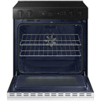  Samsung 6.3 cu. ft. Bespoke Smart Slide-In Electric Range NSE6DB870012/AC IMAGE 2