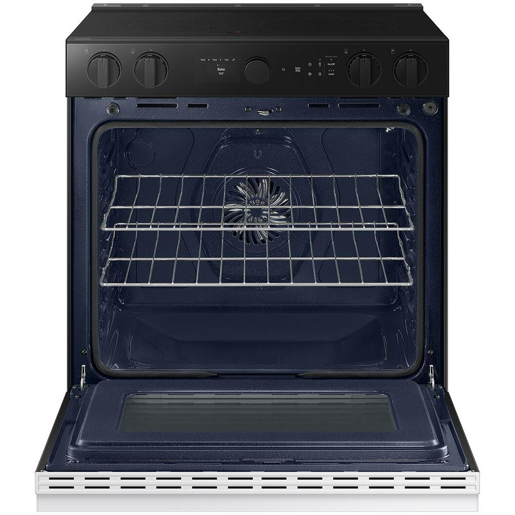  Samsung 6.3 cu. ft. Bespoke Smart Slide-In Electric Range NSE6DB870012/AC IMAGE 2