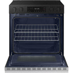  Samsung 6.3 cu. ft. Bespoke Smart Slide-In Electric Range NSE6DG8100SR/AC IMAGE 5