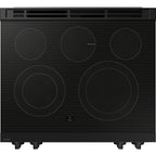  Samsung 6.3 cu. ft. Bespoke Smart Slide-In Electric Range NSE6DG8300SR/AC IMAGE 4