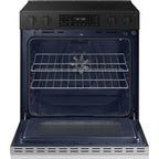  Samsung 6.3 cu. ft. Bespoke Smart Slide-In Electric Range NSE6DG8300SR/AC IMAGE 5