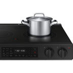  Samsung 6.3 cu. ft. Bespoke Smart Slide-In Electric Range NSE6DG8300SR/AC IMAGE 8