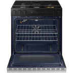  Samsung 6.0 cu. ft. Bespoke Smart Slide-In Gas Range NSG6DG8700SR/AA IMAGE 2