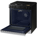  Samsung 6.0 cu. ft. Bespoke Smart Slide-In Gas Range NSG6DG8700SR/AA IMAGE 3