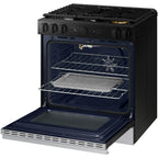  Samsung 6.0 cu. ft. Bespoke Smart Slide-In Gas Range NSG6DG8500SR/AA IMAGE 4