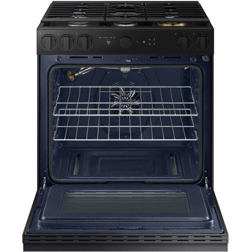  Samsung 6.0 cu. ft. Bespoke Smart Slide-In Gas Range NSG6DG8500MT/AA IMAGE 2