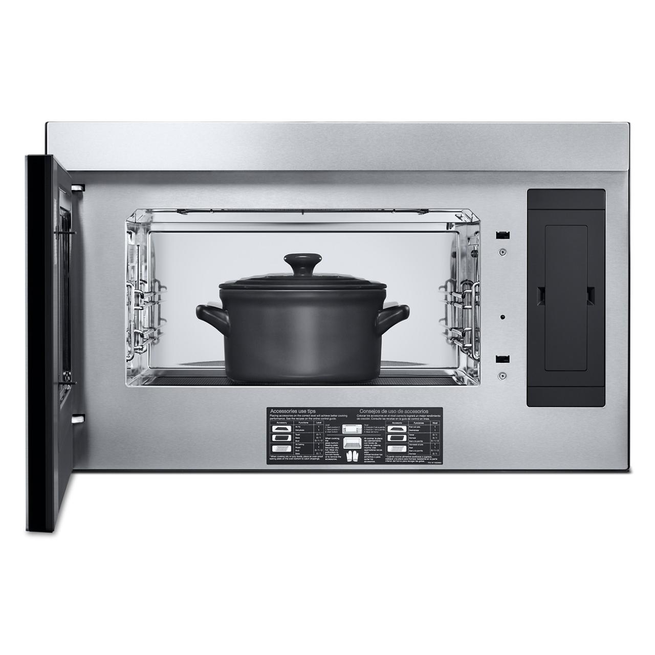  JennAir 30-inch, 1.1 cu. ft. Over-the-Range Microwave Oven JMHF930RSS IMAGE 2
