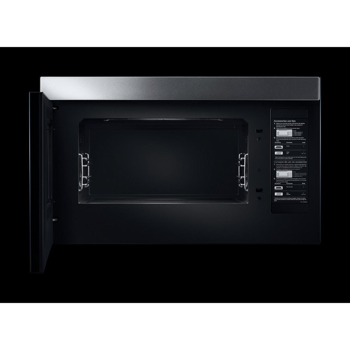  JennAir 30-inch, 1.1 cu. ft. Over-the-Range Microwave Oven with Air Fry Technology YJMHF730RBL IMAGE 13