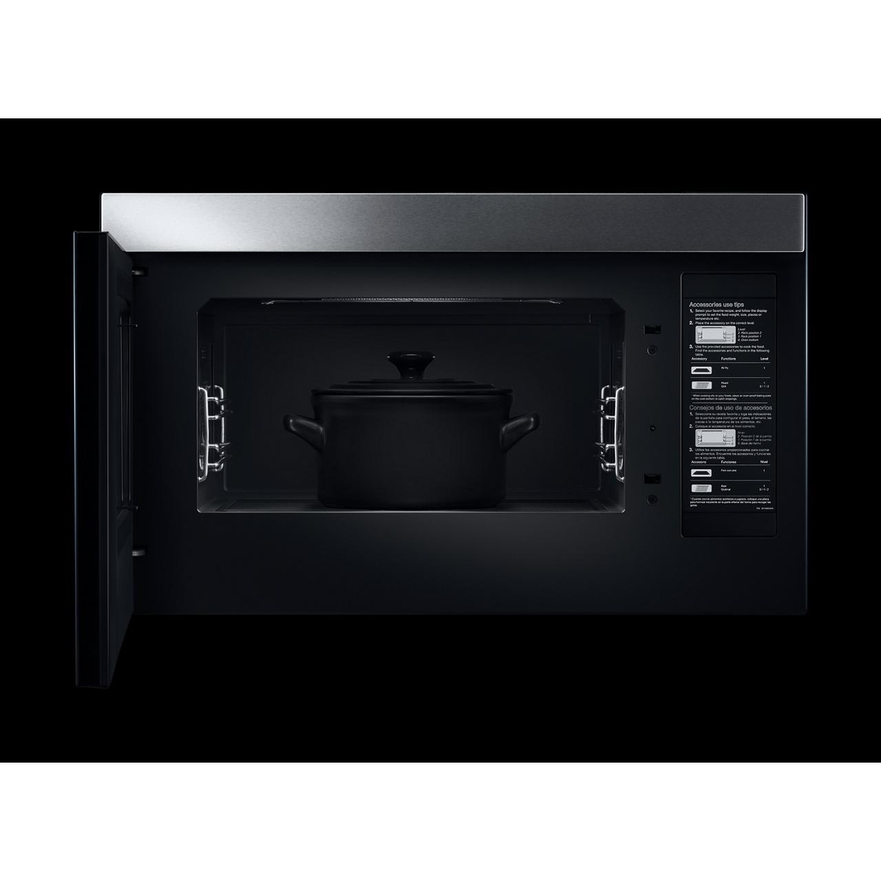  JennAir 30-inch, 1.1 cu. ft. Over-the-Range Microwave Oven with Air Fry Technology YJMHF730RBL IMAGE 4