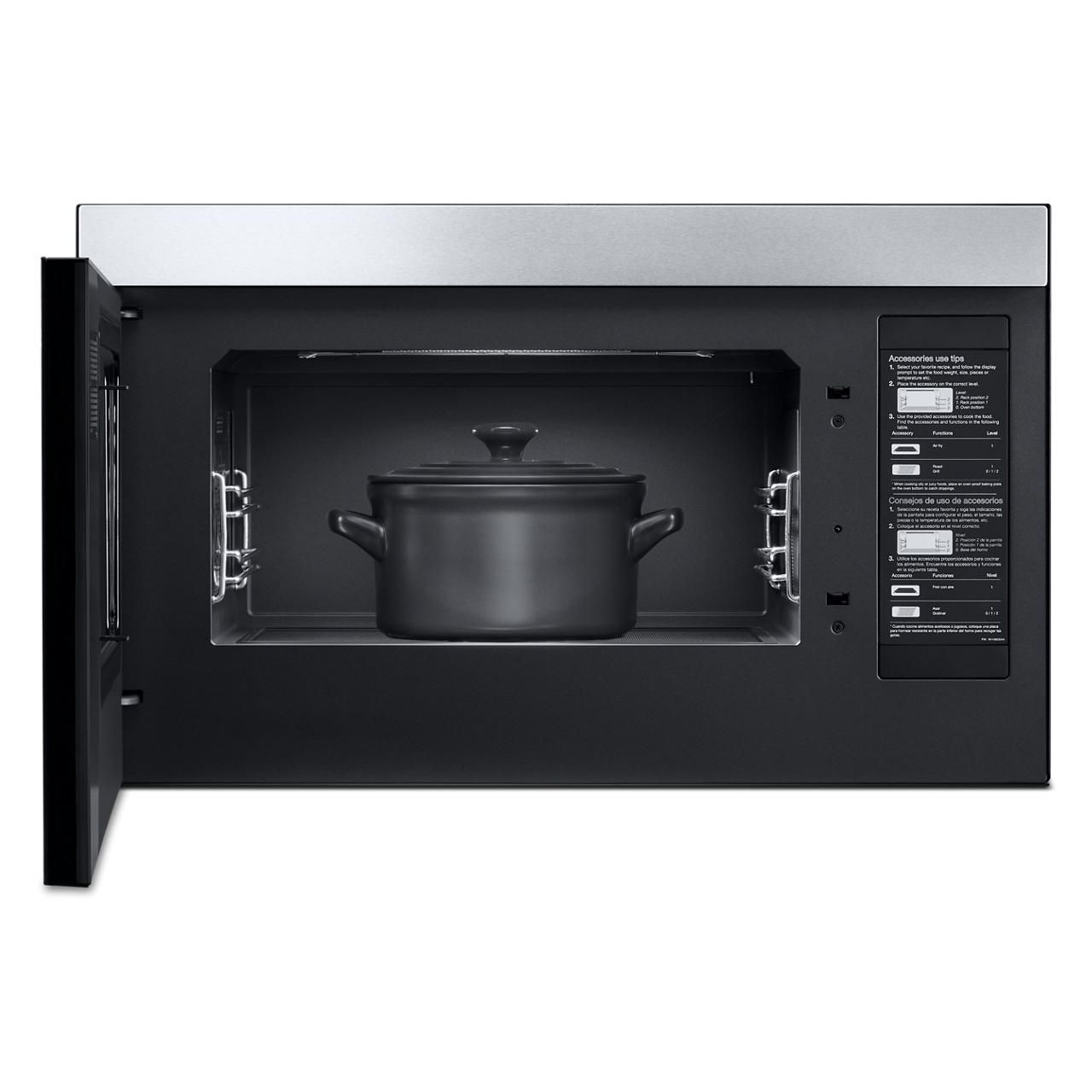  JennAir 30-inch, 1.1 cu. ft. Over-the-Range Microwave Oven with Air Fry Technology JMHF730RBL IMAGE 2
