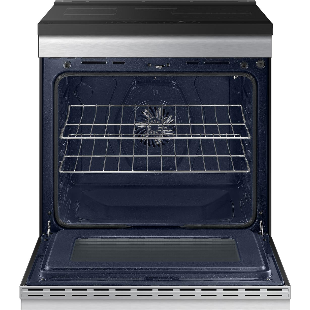  Samsung 6.3 cu. ft. Bespoke Smart Slide-In Induction Range NSI6DG9300SR/AC IMAGE 3