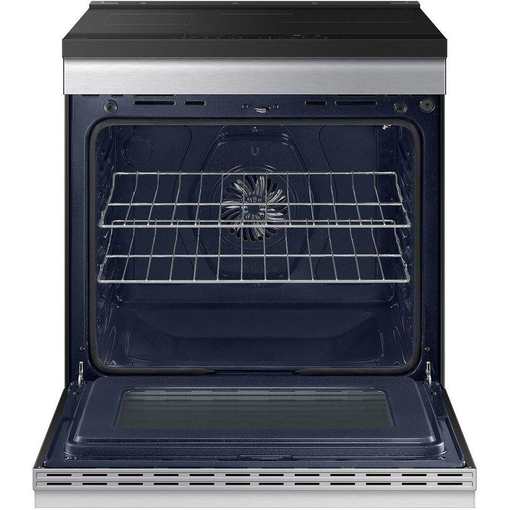  Samsung 6.3 cu. ft. Bespoke Smart Slide-In Induction Range NSI6DG9500SR/AC IMAGE 2