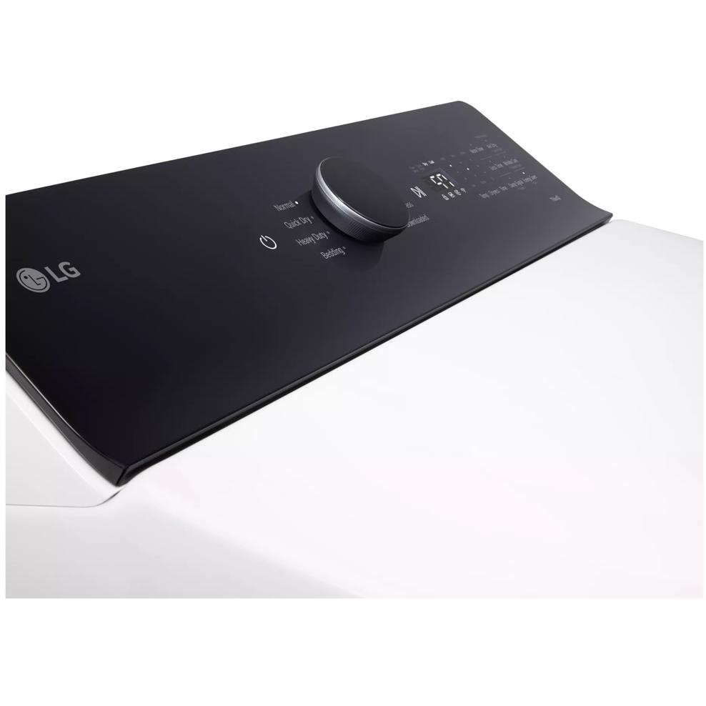  LG 7.3 cu. ft. Electric Dryer with EasyLoad™ Door and AI Sensing DLE8400WE IMAGE 10