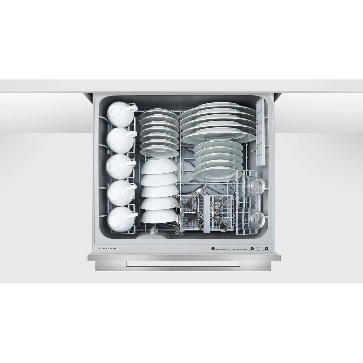  Fisher & Paykel Built-in Double DishDrawer Dishwasher with SmartDrive™ Technology DD24DTI9NSP IMAGE 3