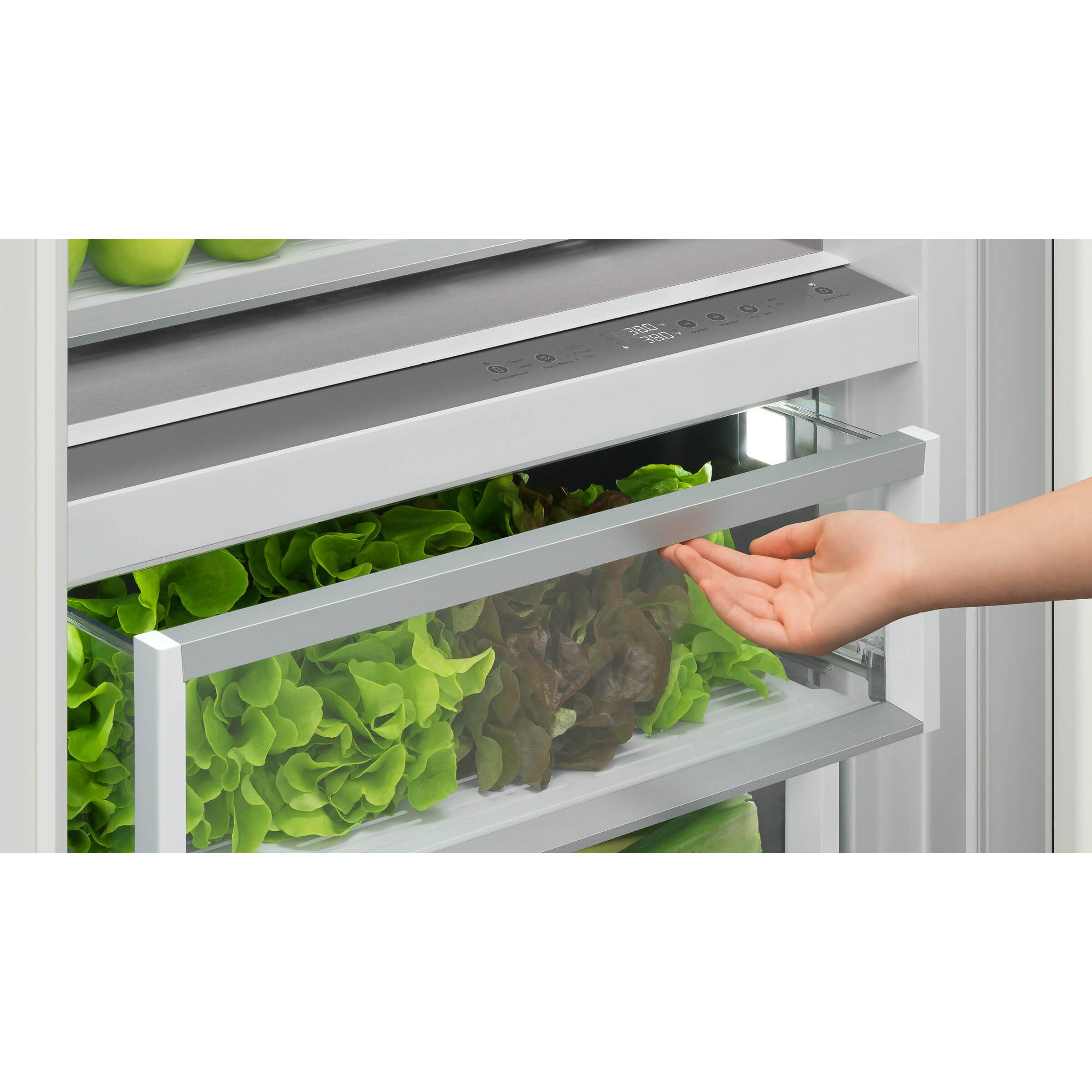  Fisher & Paykel 30-inch, 16.3 cu.ft. Built-in All Refrigerator with ActiveSmart™ RS3084SR1SP IMAGE 3