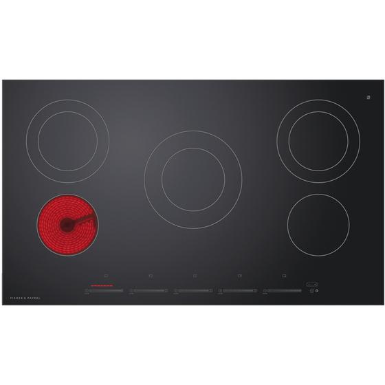  Fisher & Paykel 36-inch Built-in Electric Cooktop CE365DTB1SP IMAGE 1