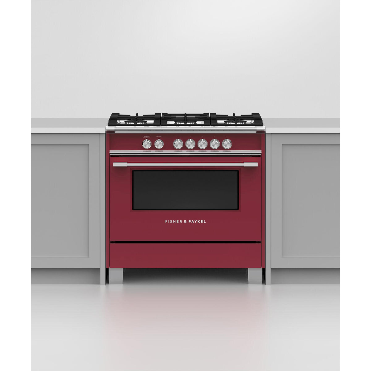  Fisher & Paykel 36-inch Freestanding Gas Range with AeroTech™ Technology OR36SCG4R1SP IMAGE 4