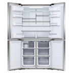  Fisher & Paykel 36-inch, 19 cu.ft. Freestanding French 4-Door Refrigerator with ActiveSmart™ Technology RF203QDUVX1SP IMAGE 6