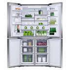  Fisher & Paykel 36-inch, 19 cu.ft. Freestanding French 4-Door Refrigerator with ActiveSmart™ Technology RF203QDUVX1SP IMAGE 7