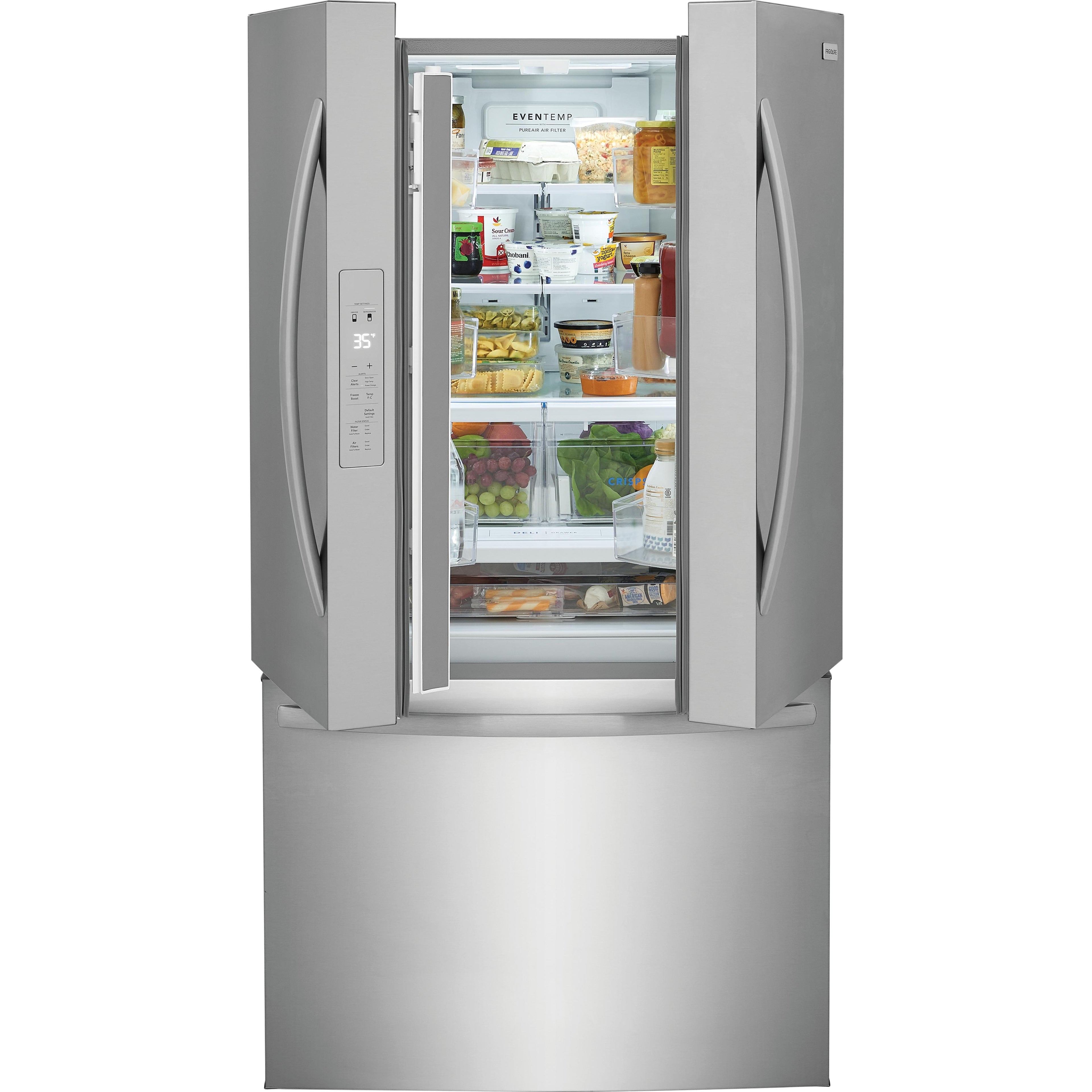  Frigidaire 36-inch, 28.8 cu. ft. French 3-Door Refrigerator FRFN2823ASSP IMAGE 4