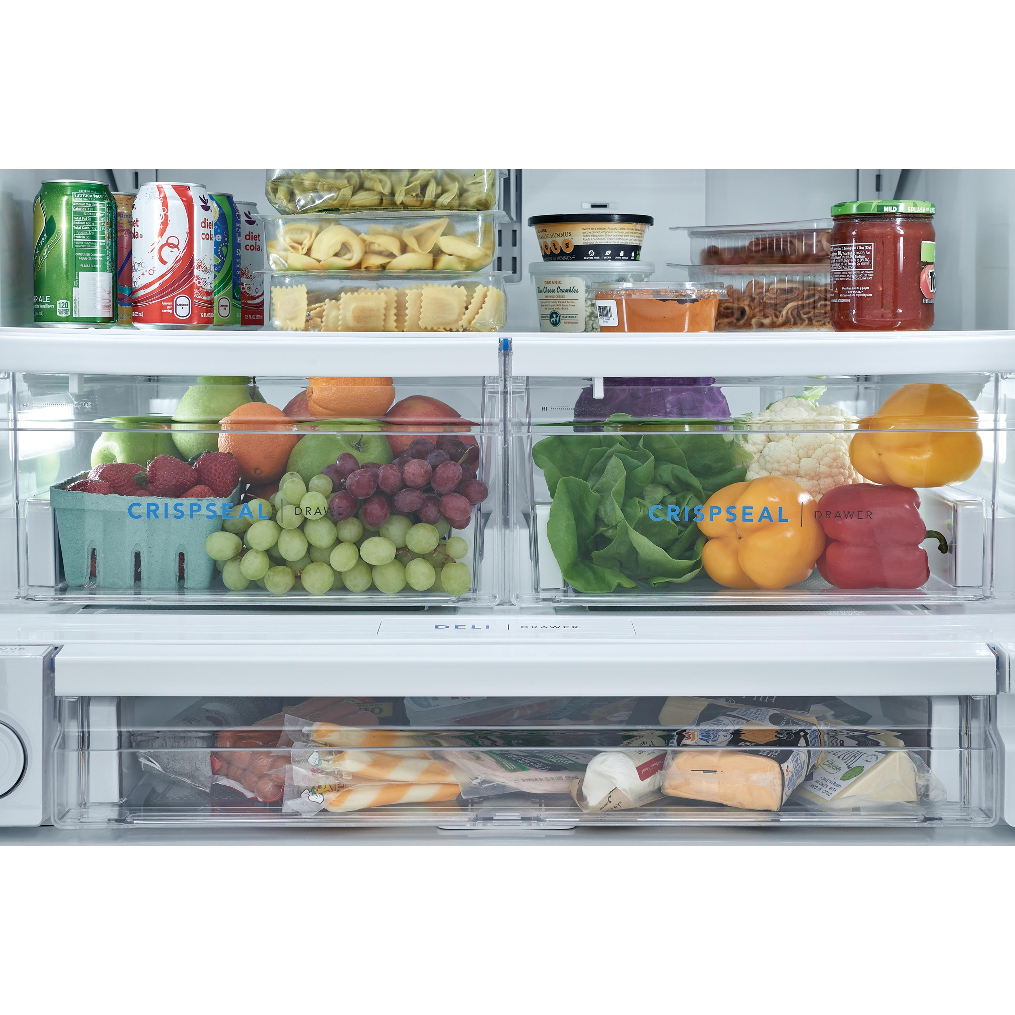  Frigidaire 36-inch, 28.8 cu. ft. French 3-Door Refrigerator FRFN2823ASSP IMAGE 7