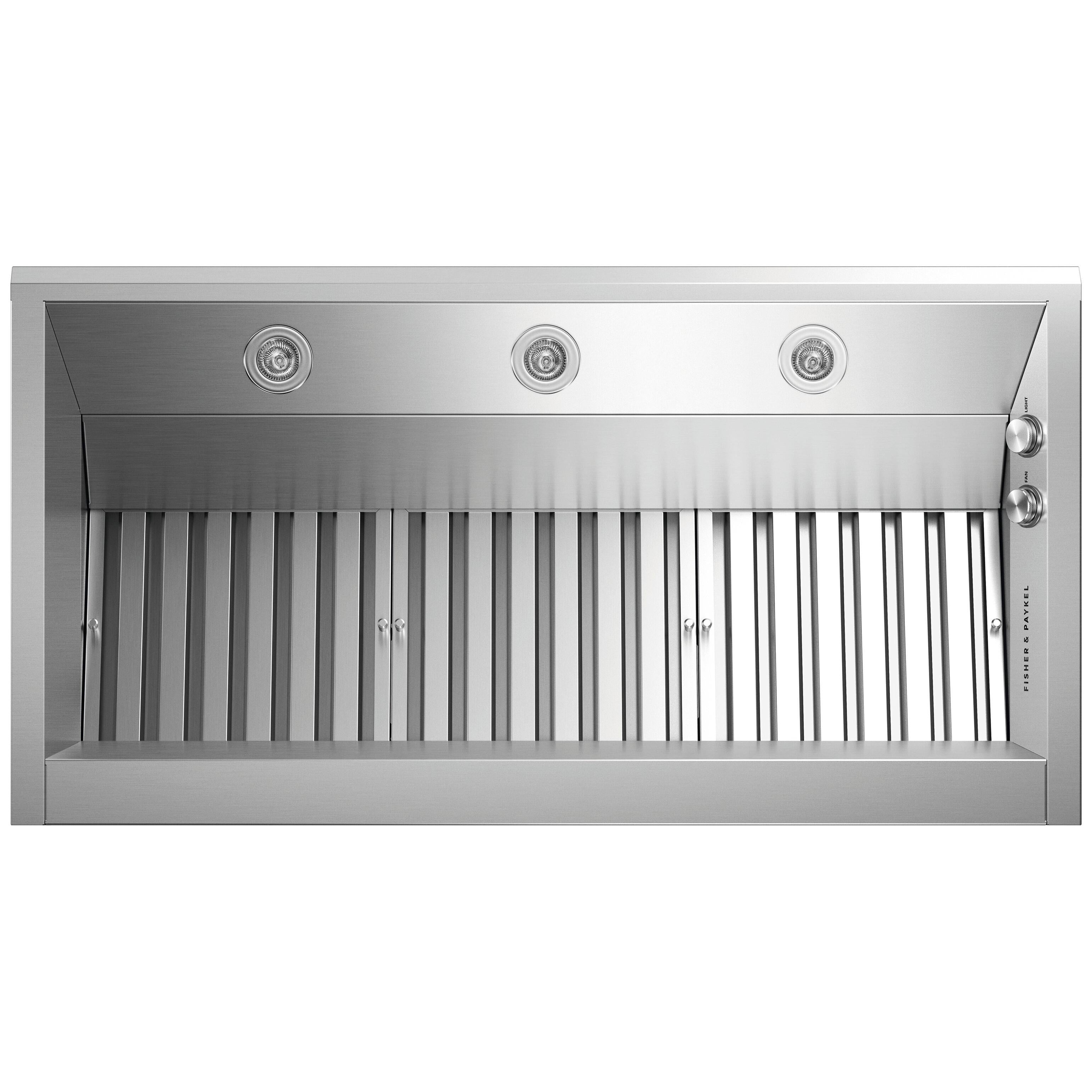  Fisher & Paykel 48-inch Series 9 Professional Wall Mount Range Hood HCB4812NSP IMAGE 2