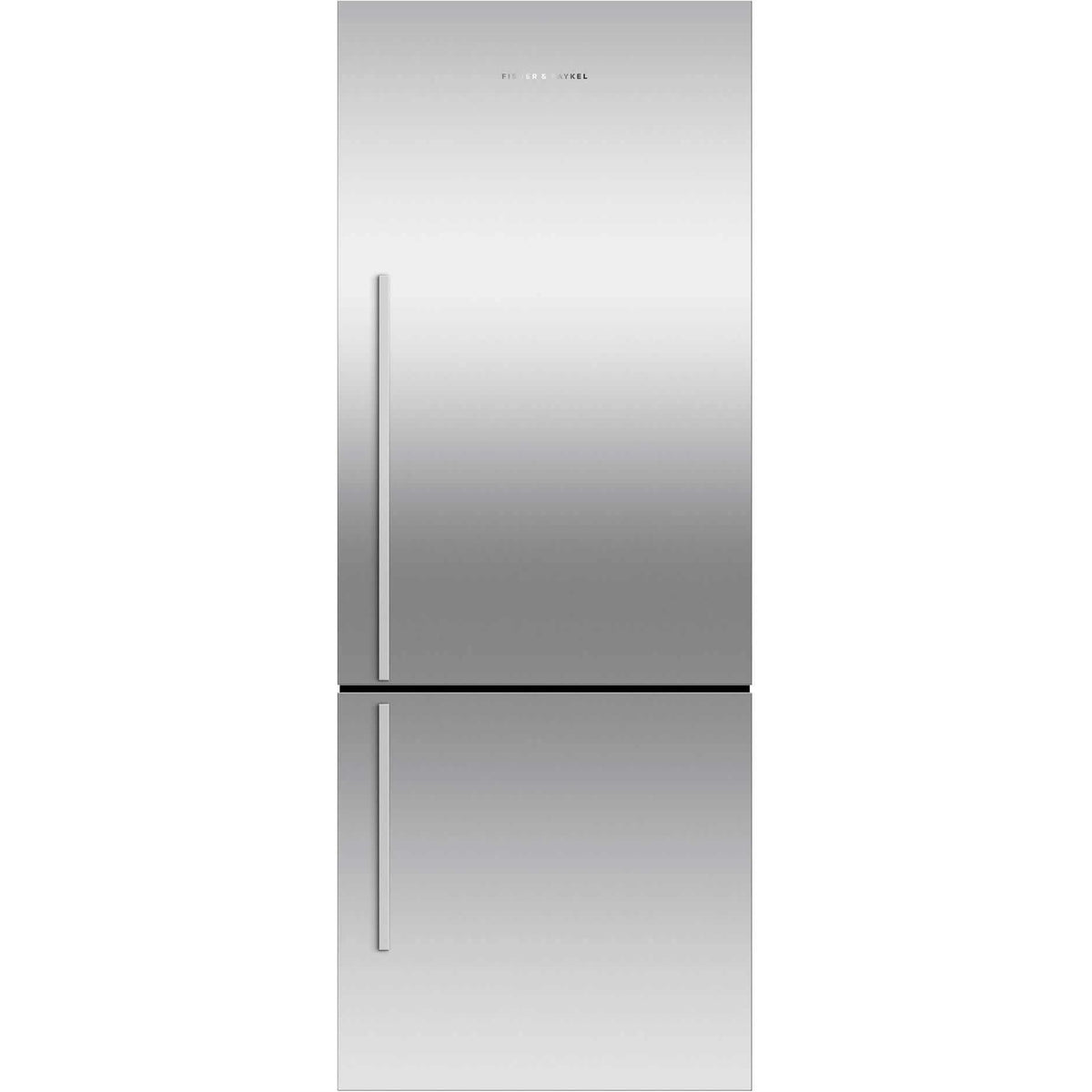  Fisher & Paykel 25-inch, 13.5 cu. ft. Counter-Depth Bottom Freezer Refrigerator RF135BDRJX4BSP IMAGE 1