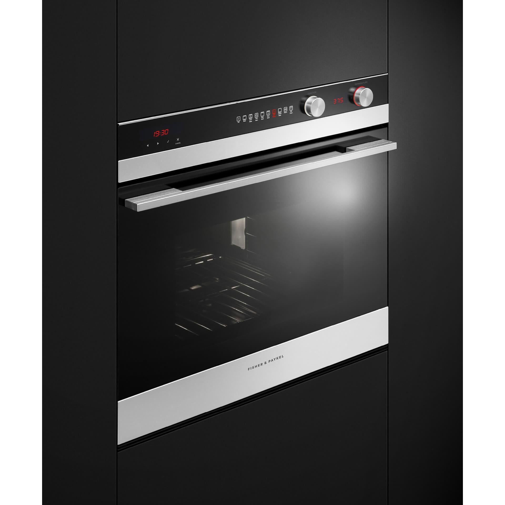  Fisher & Paykel 30-inch, 4.1 cu. ft. Built-in Single Wall Oven with AeroTech™ Technology OB30SCEPX3NBSP IMAGE 4