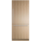  Fisher & Paykel 36-inch, 16.8 cu. ft. Built-in Bottom Freezer Refrigerator with ActiveSmart™ RS36W80RJ1NBSP IMAGE 1