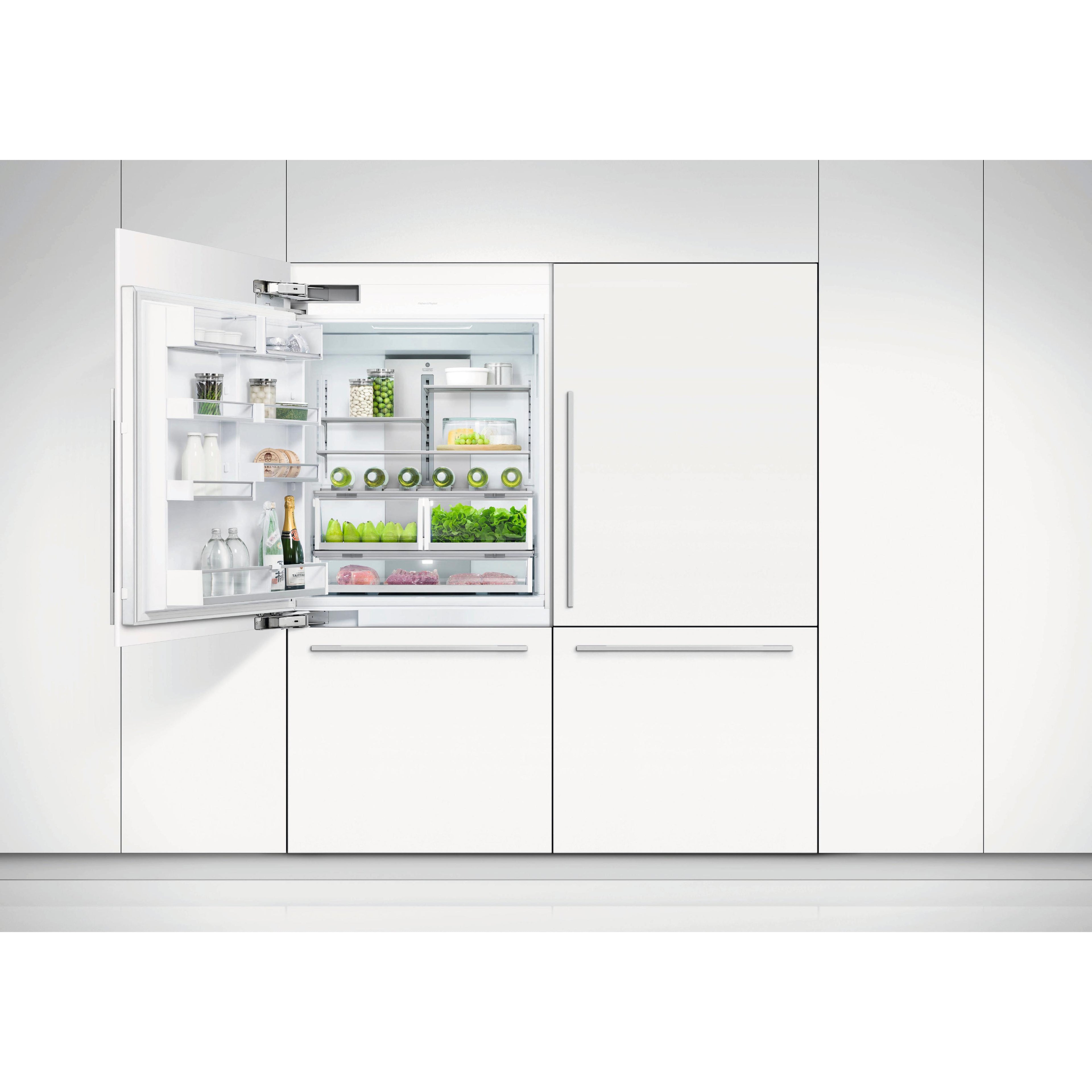  Fisher & Paykel 36-inch, 16.8 cu. ft. Built-in Bottom Freezer Refrigerator with ActiveSmart™ RS36W80RJ1NBSP IMAGE 8