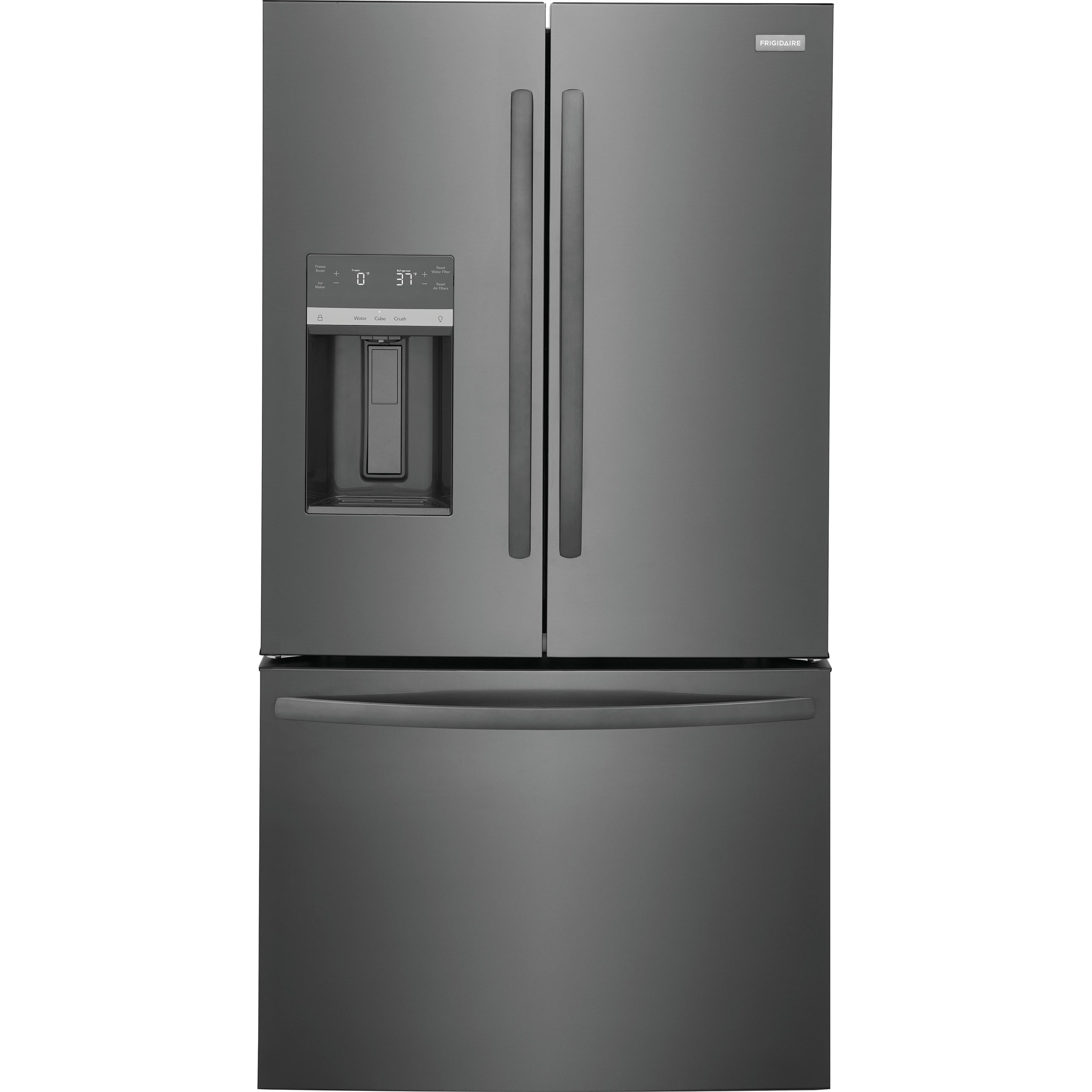  Frigidaire 36-inch, 27.8 cu. ft. French 3-Door Refrigerator with Dispenser FRFS2823ADBSP IMAGE 1