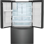  Frigidaire 36-inch, 27.8 cu. ft. French 3-Door Refrigerator with Dispenser FRFS2823ADBSP IMAGE 2