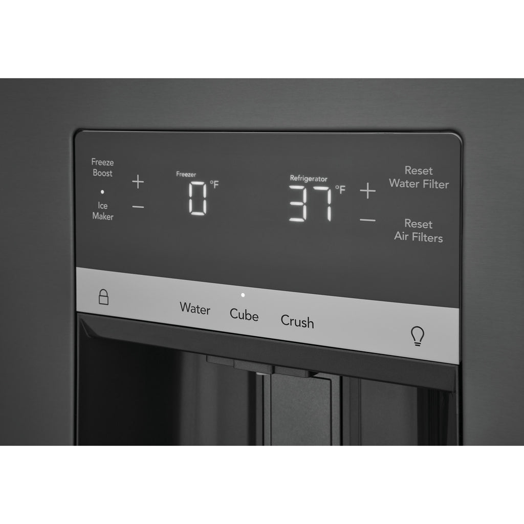 Frigidaire 36-inch, 27.8 cu. ft. French 3-Door Refrigerator with Dispenser FRFS2823ADBSP IMAGE 5