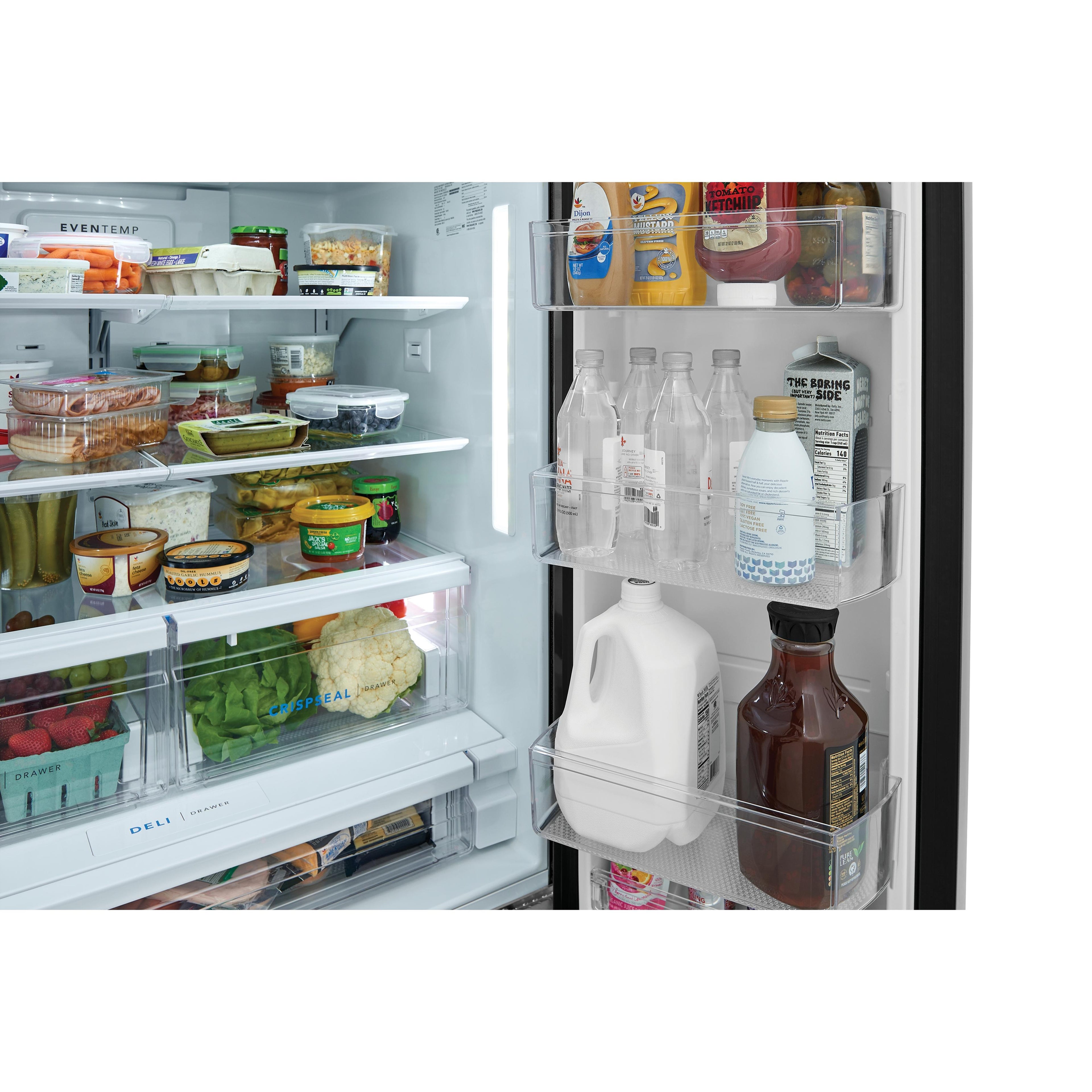  Frigidaire 36-inch, 27.8 cu. ft. French 3-Door Refrigerator with Dispenser FRFS2823ADBSP IMAGE 8