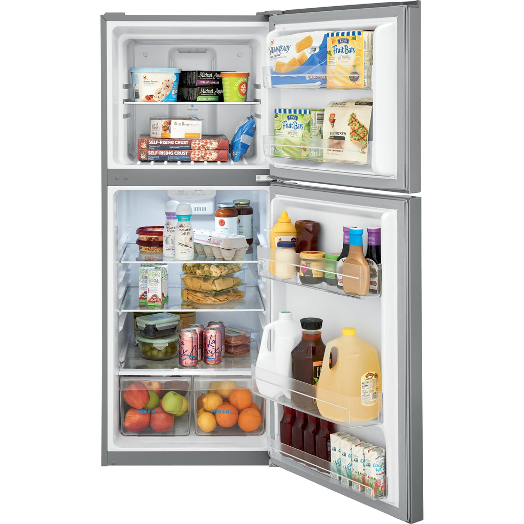  Frigidaire 24-inch, 11.6 cu. ft. Top Freezer Refrigerator FFET1222UVBSP IMAGE 3